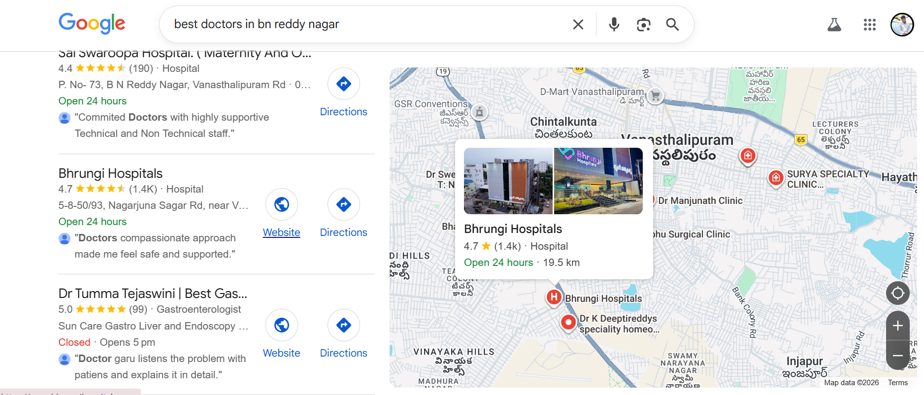 Google Business Profile Insights