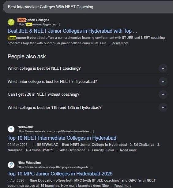 SEO Performance