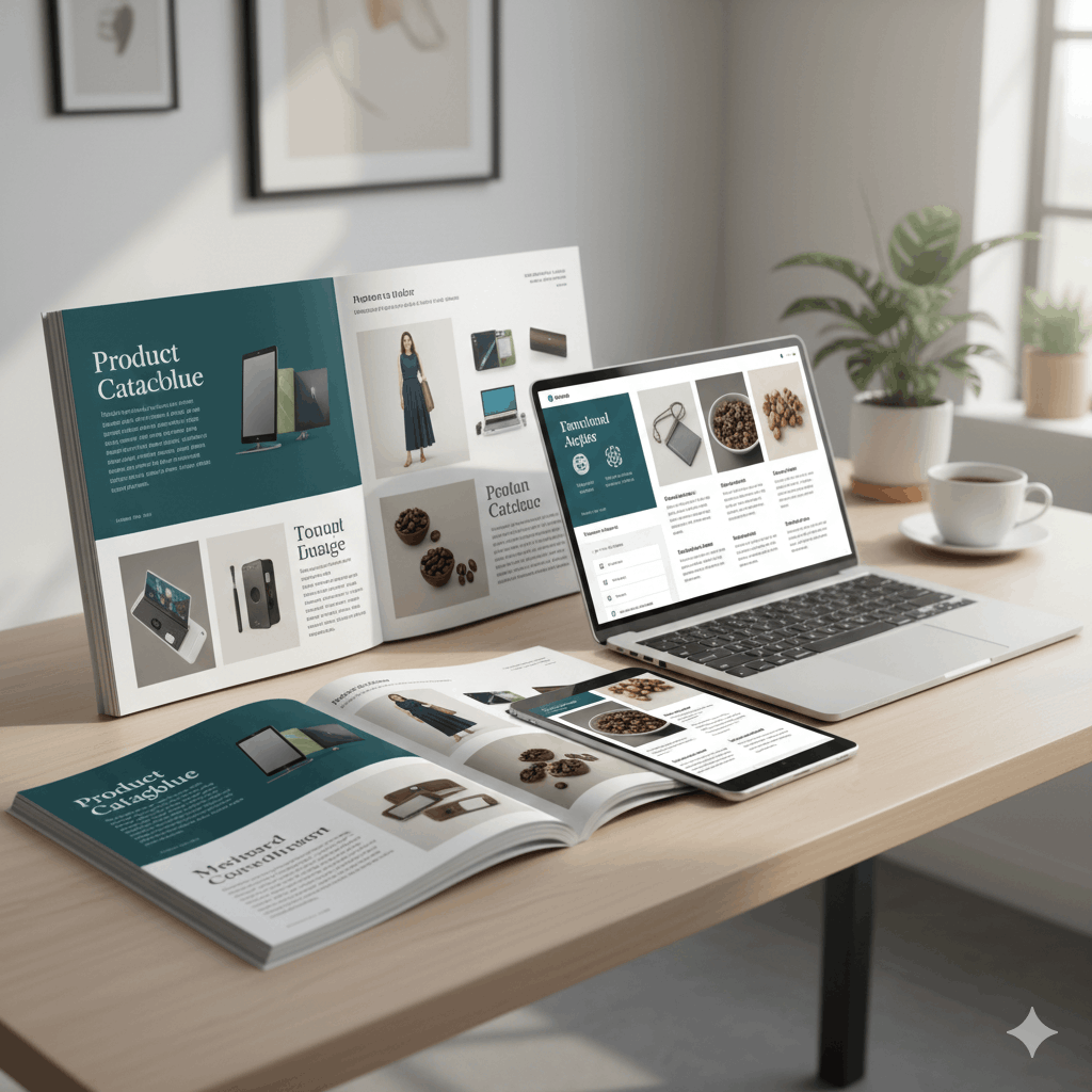 Our Commitment - Product Catalogue Design