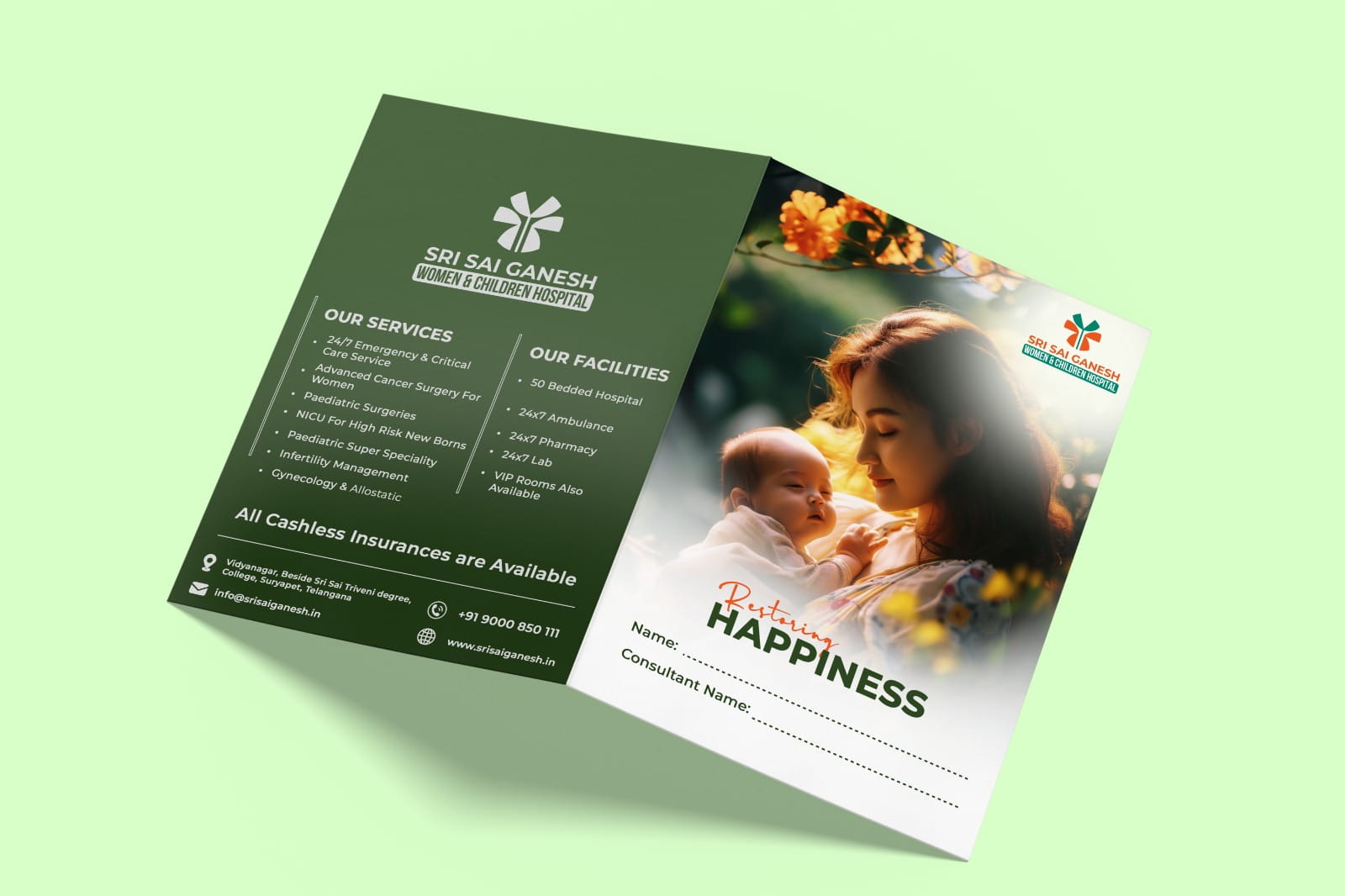 Hospital Brochure Design