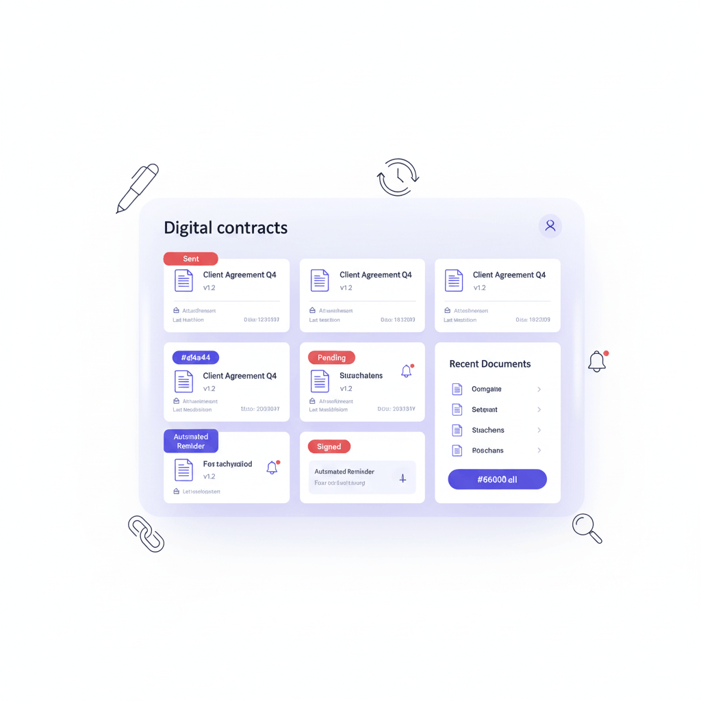 Contracts & Documents Dashboard