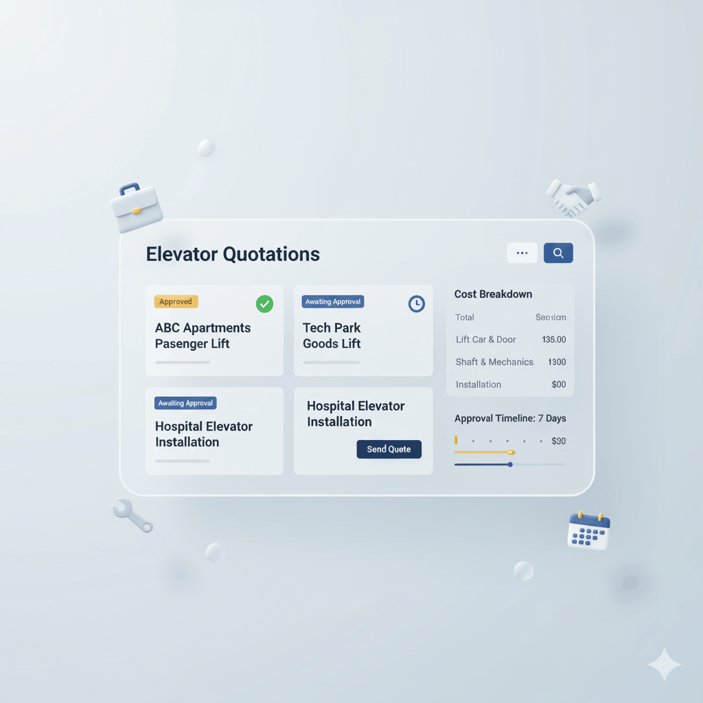Elevator Quotation Dashboard