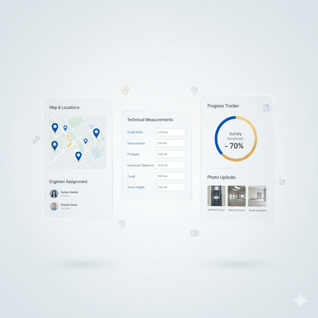 Site Survey & Technical Evaluation Dashboard
