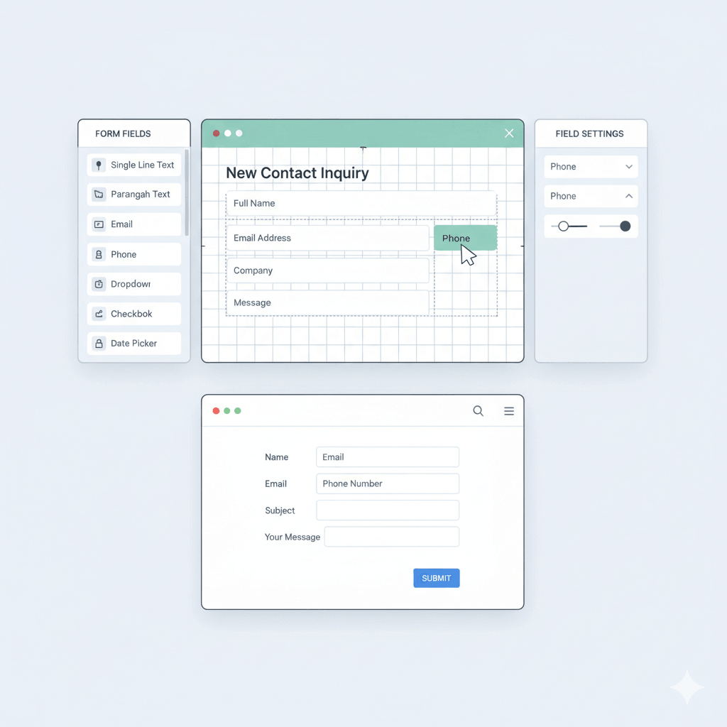 Web-to-Lead Form Dashboard