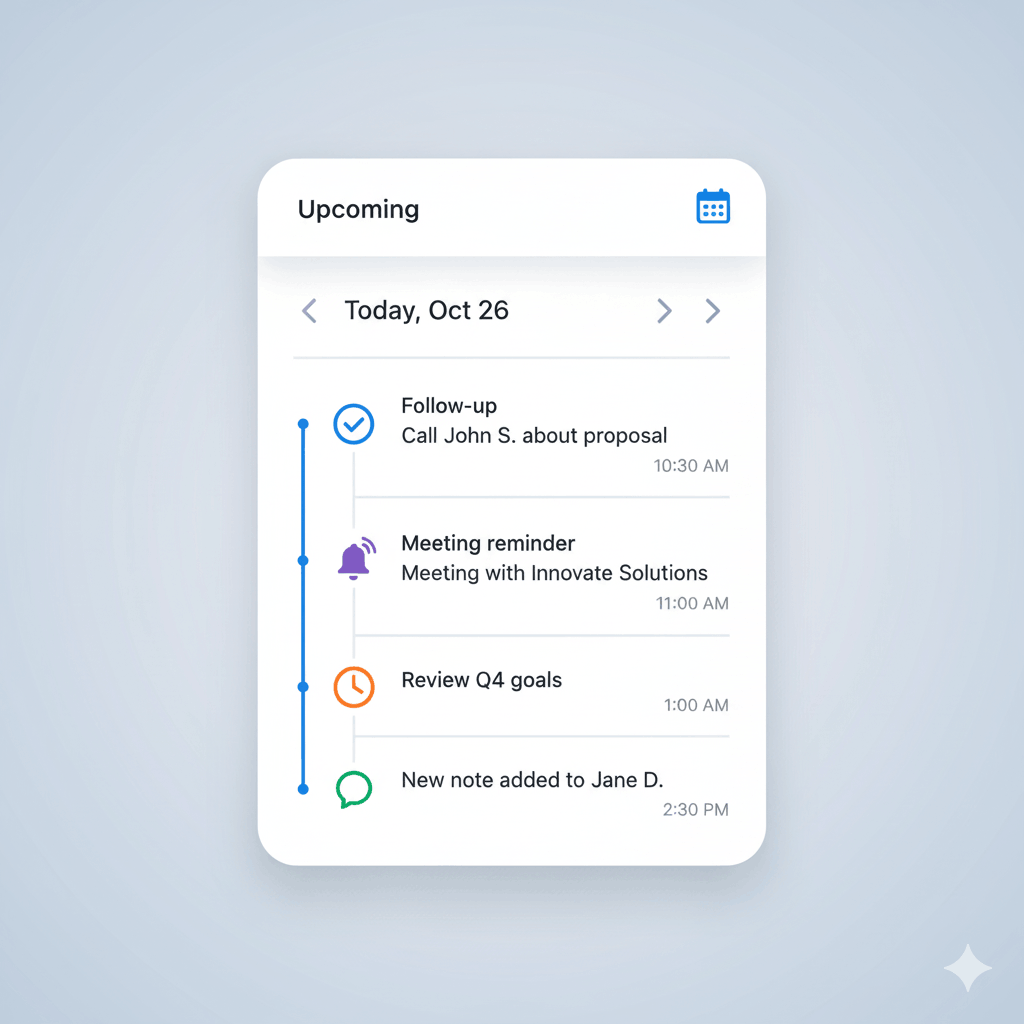 CRM Follow-up Scheduler