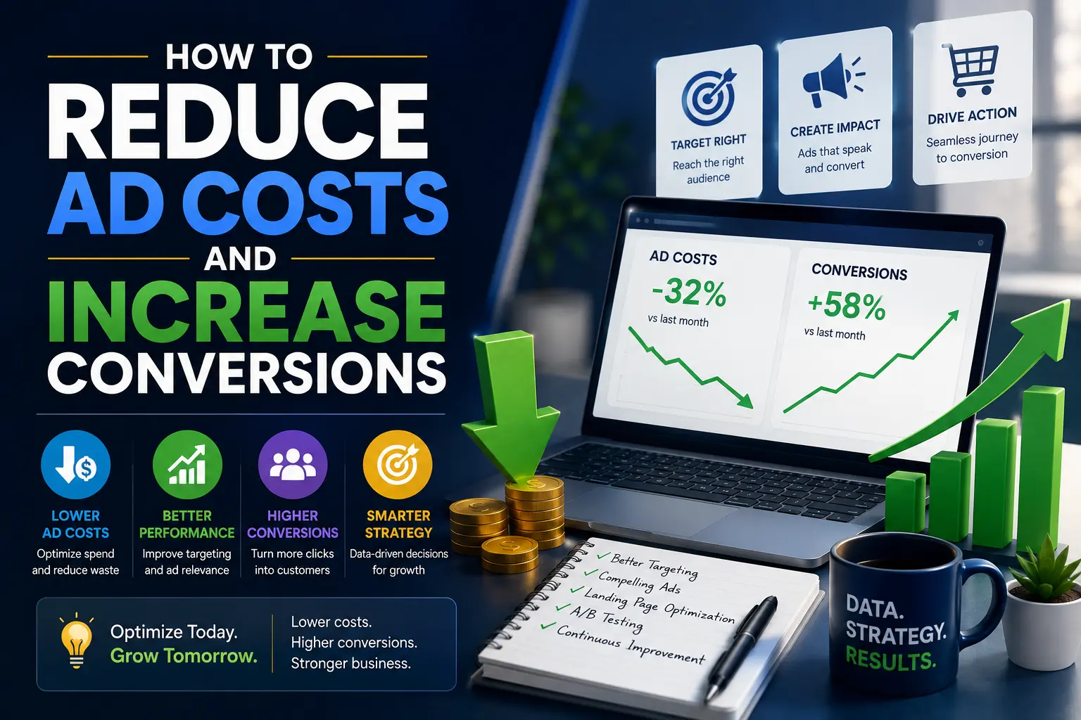 How to Reduce Ad Costs and Increase Conversions