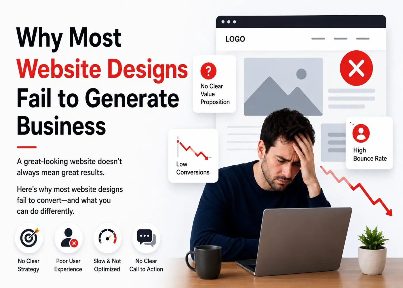 Why Most Website Designs Fail to Generate Business