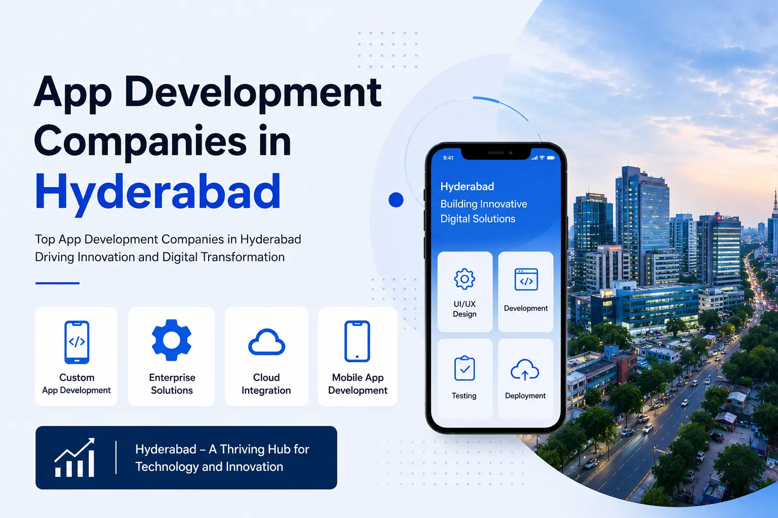 Choosing the Right App Development Company in Hyderabad: A Complete Business Guide