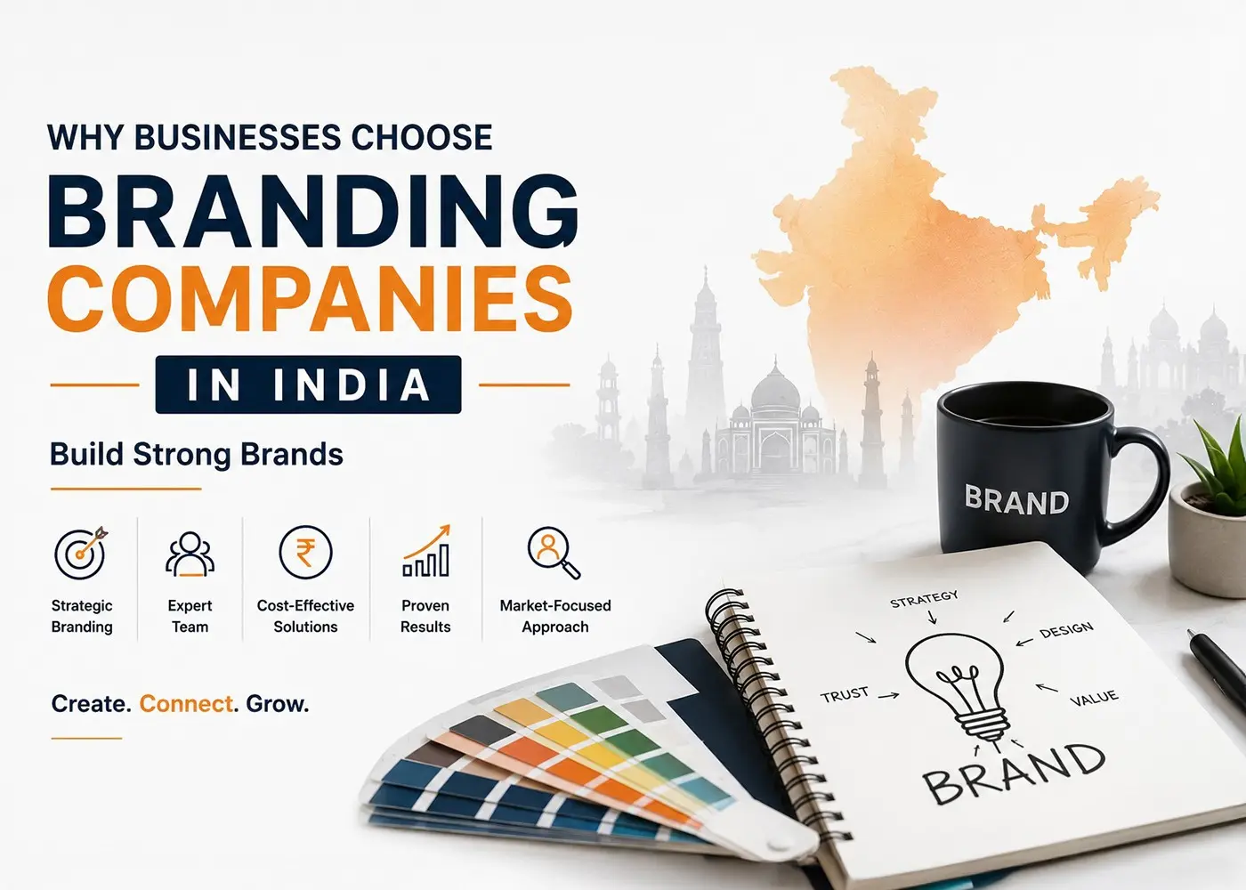 Why Businesses Choose Branding Companies in India to Build Strong Brands
