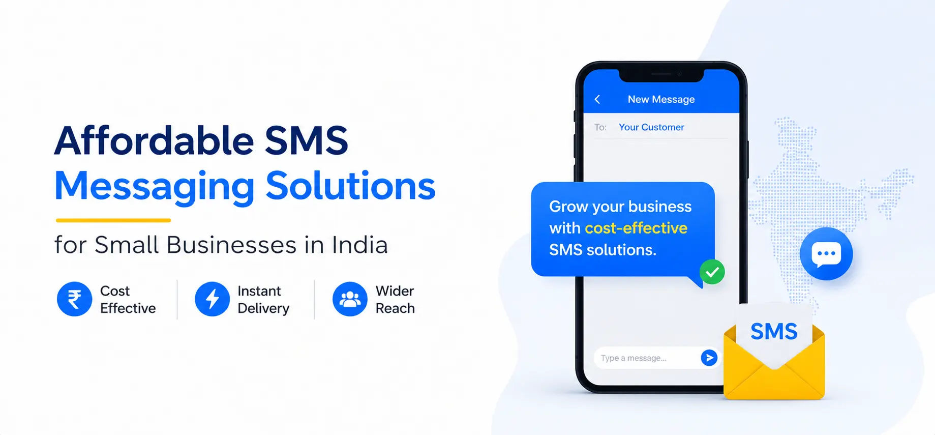 Affordable SMS messaging solutions for small businesses in India