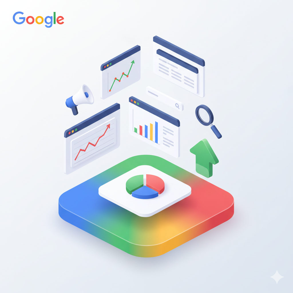 Google Partner Benefits Illustration