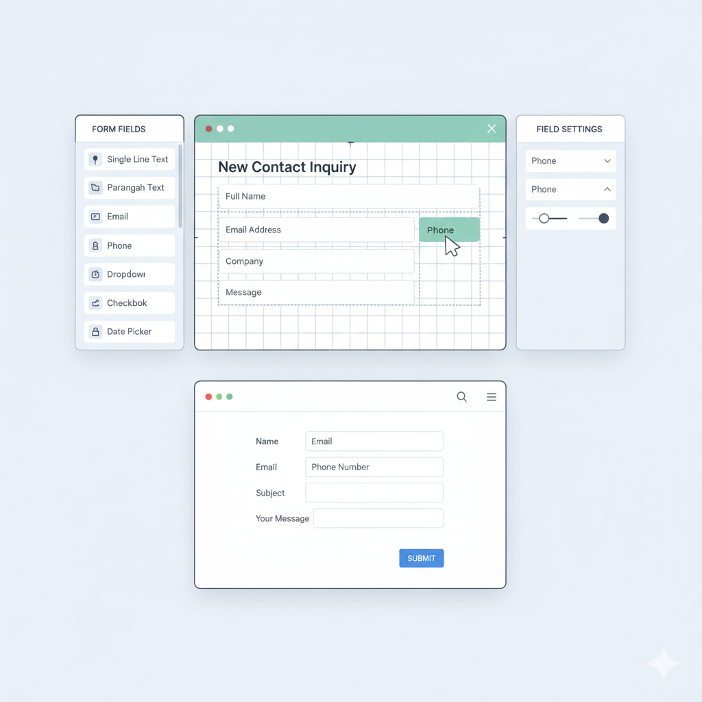 Web-to-Lead Form Dashboard