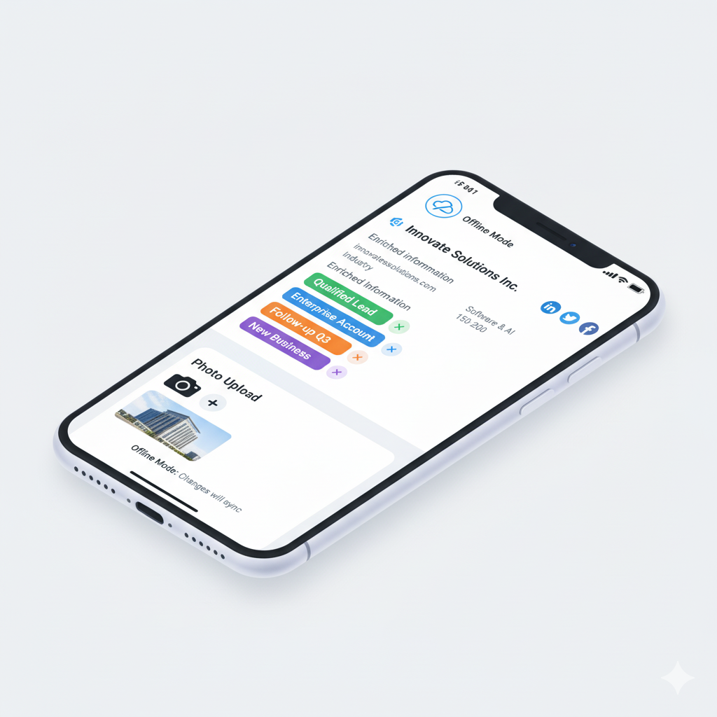 Mobile CRM Dashboard