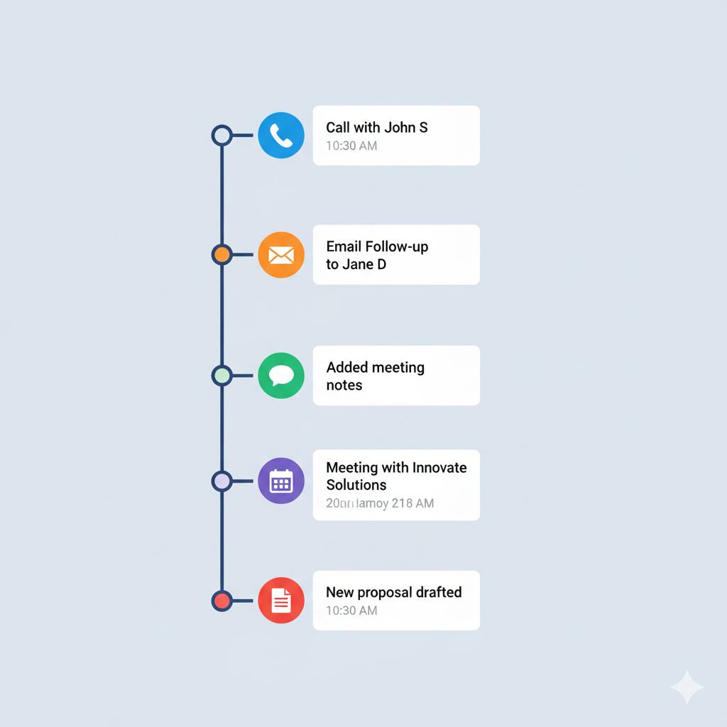 Lead Activity Timeline