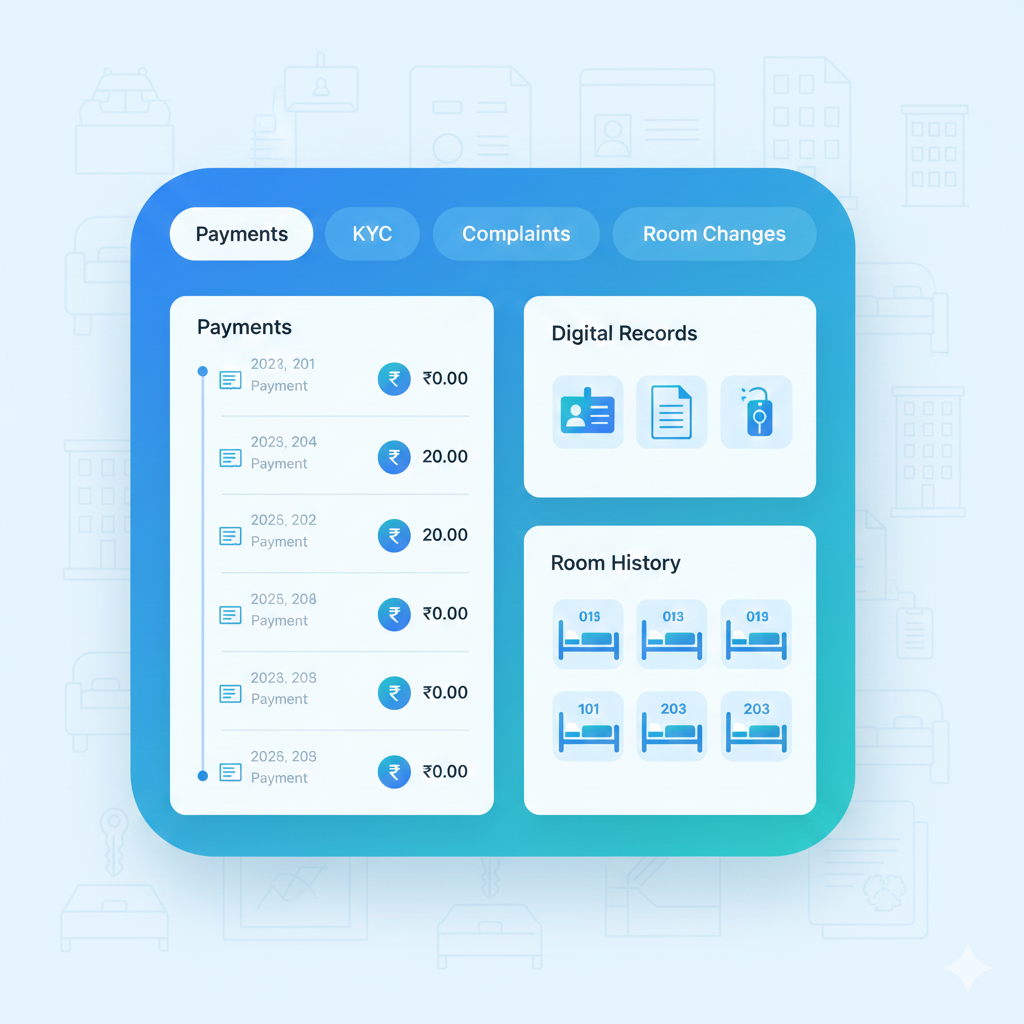 Tenant History & Records Dashboard