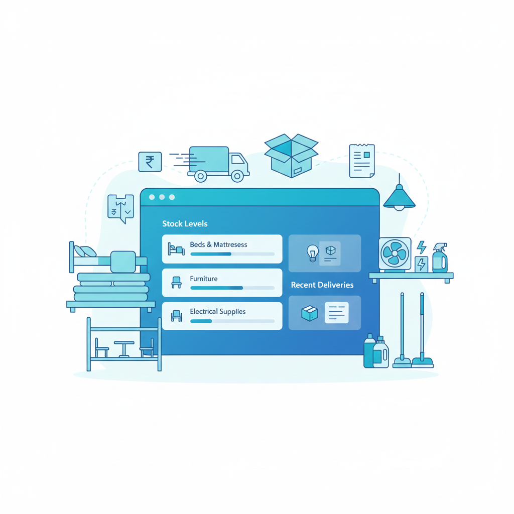 Hostel Inventory Dashboard