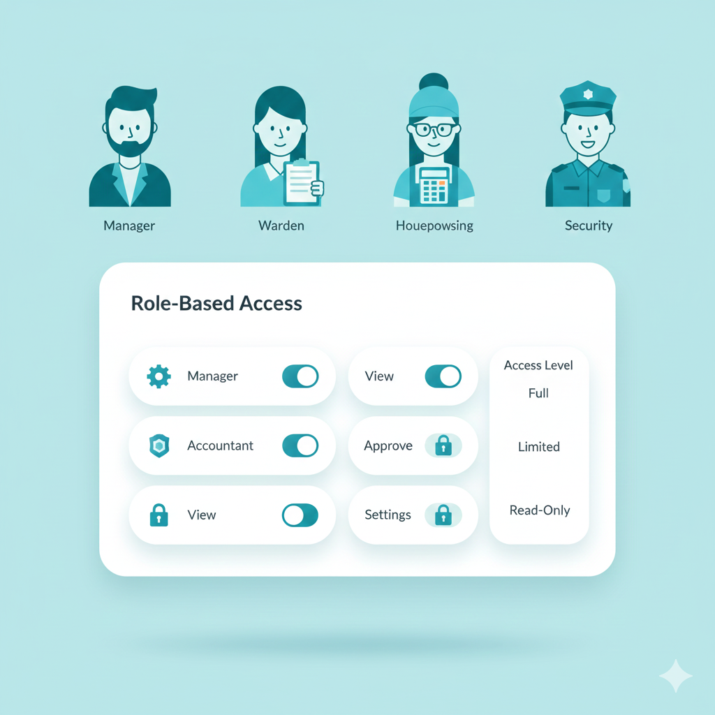 Staff Roles & Access Permissions