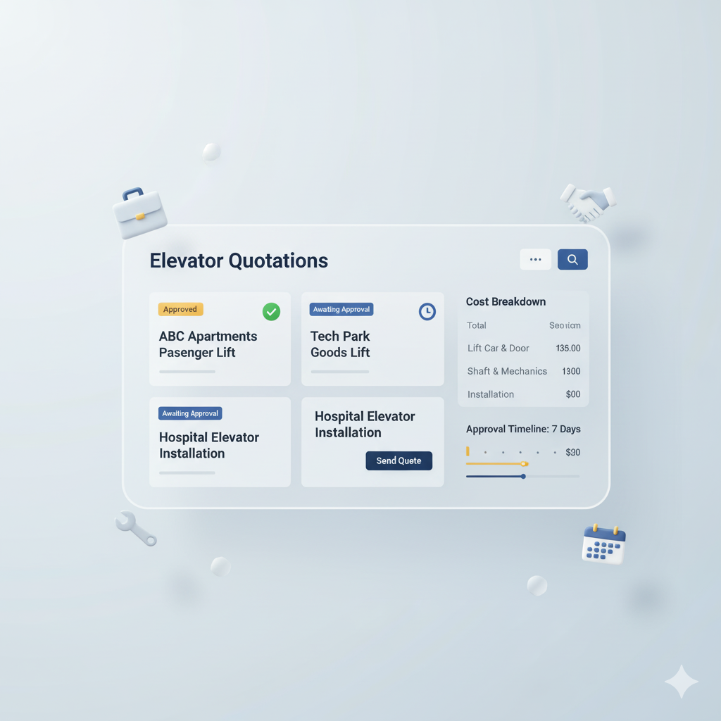 Elevator Quotation Dashboard