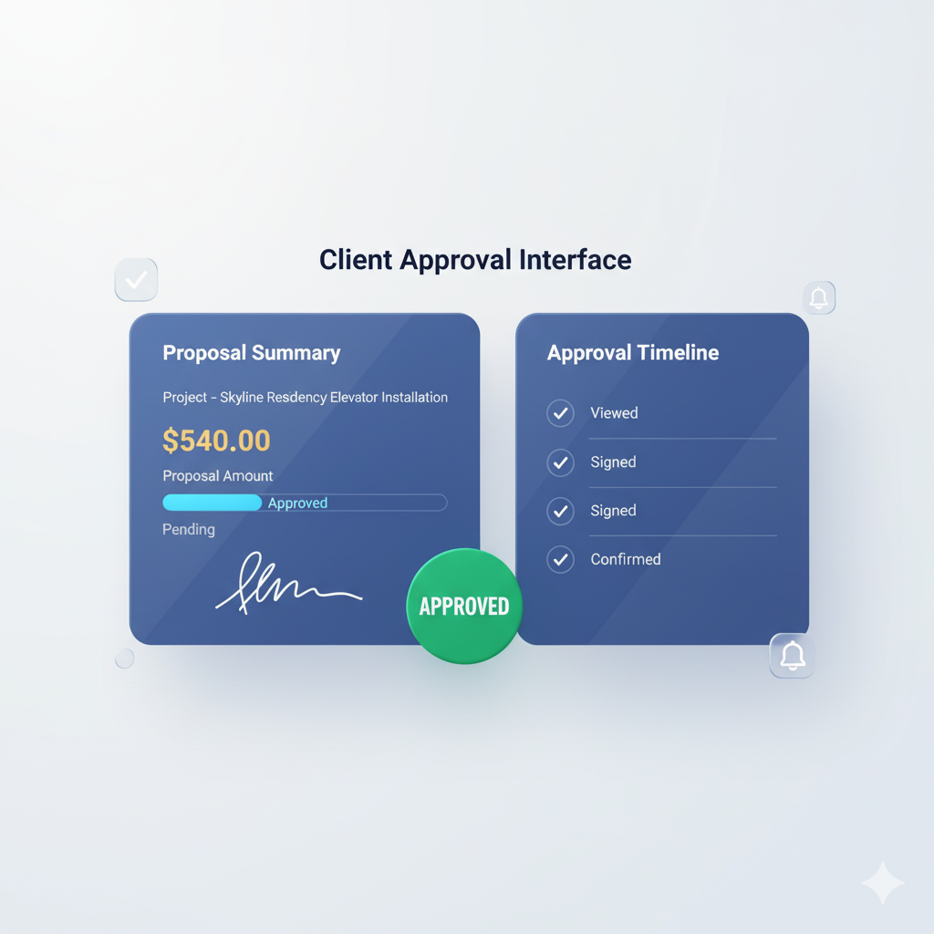 Client Approval Dashboard