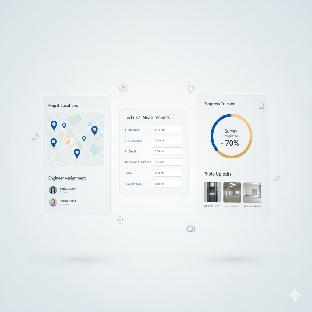 Site Survey & Technical Evaluation Dashboard